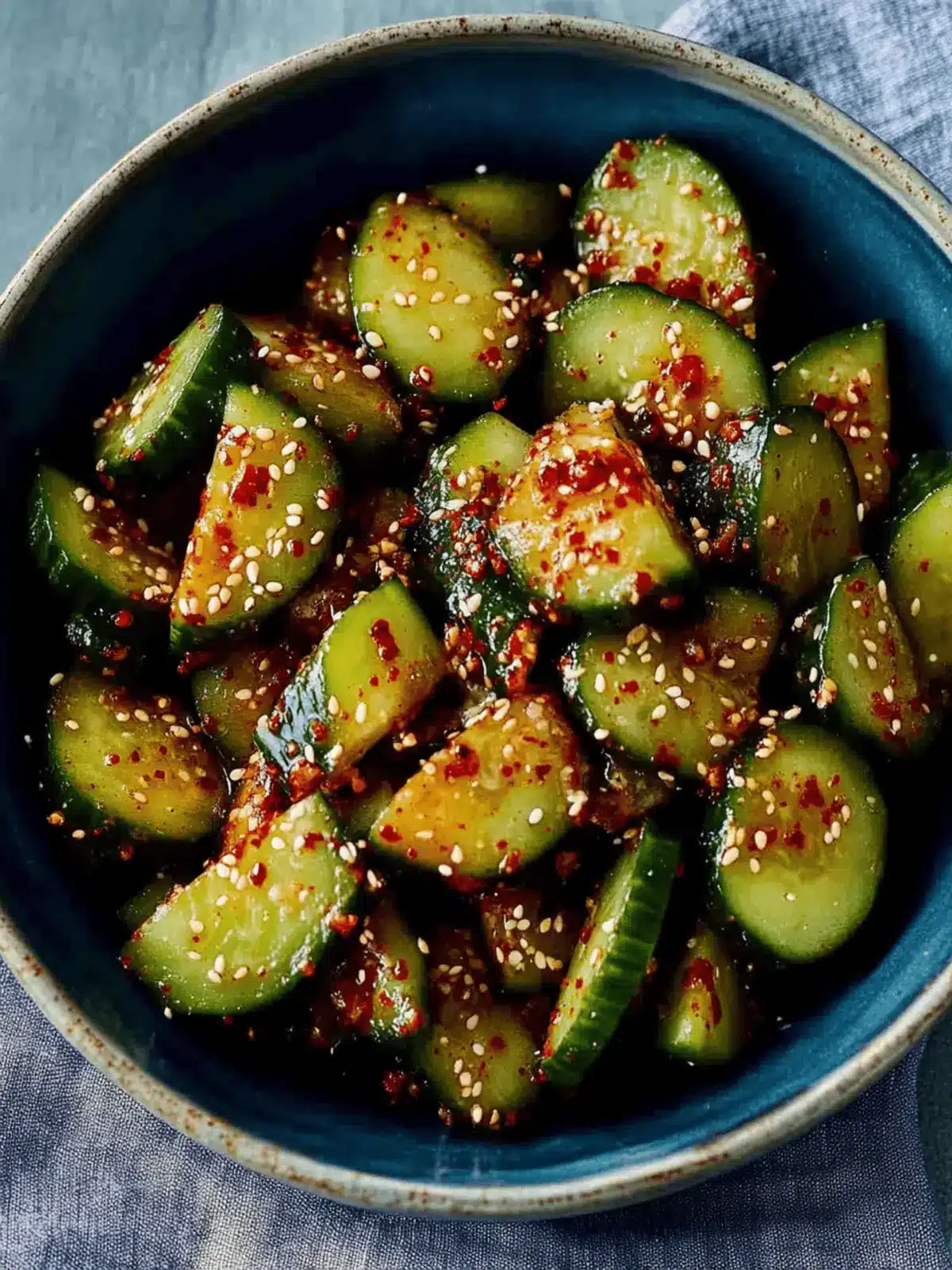 Zesty Spicy Korean Cucumber Salad That Dances on Your Taste Buds 3 Spicy Korean Cucumber Salad