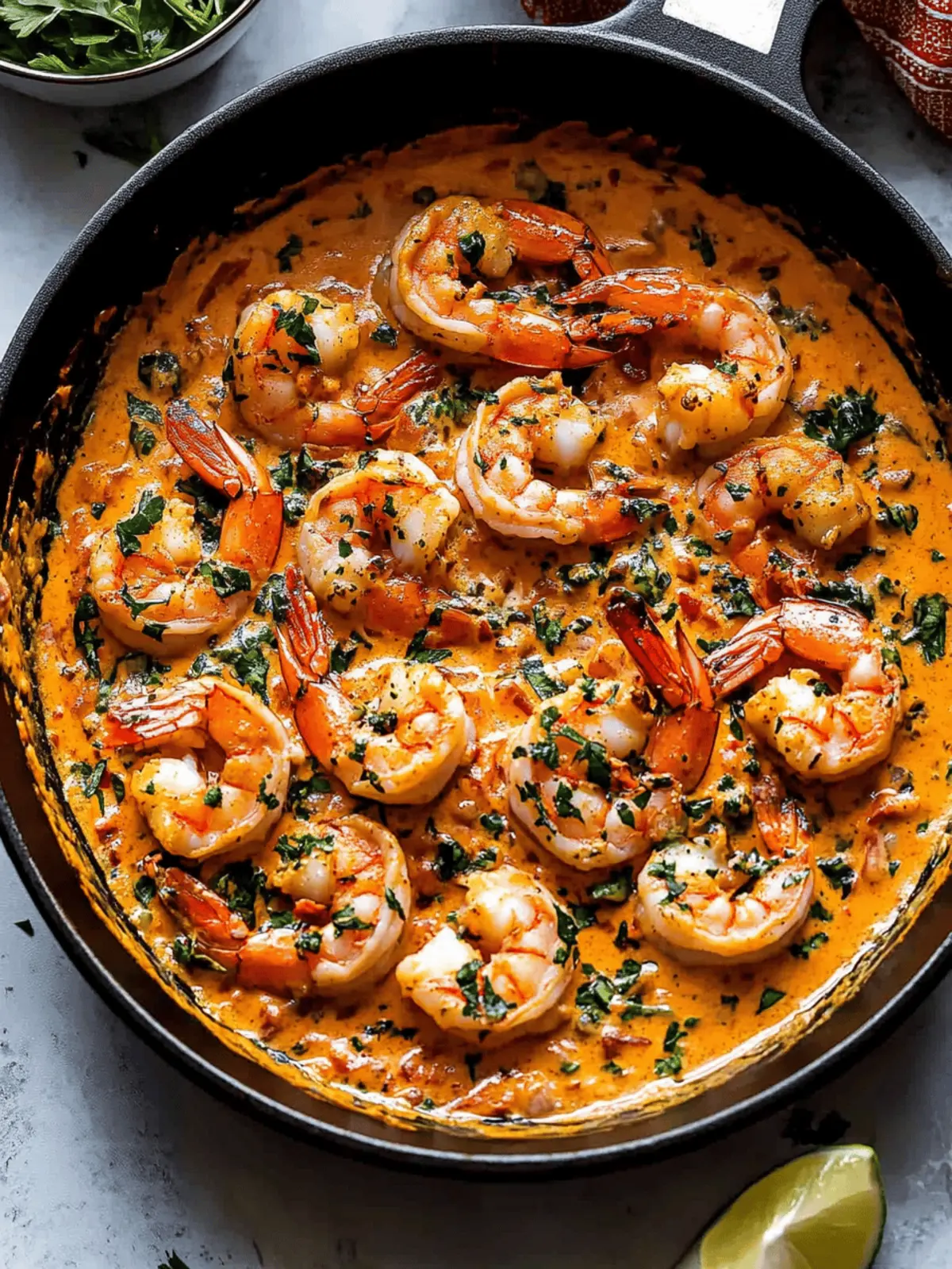 Creamy Garlic-Paprika Shrimp Skillet in Just 30 Minutes 4 Creamy Garlic-paprika Shrimp Skillet