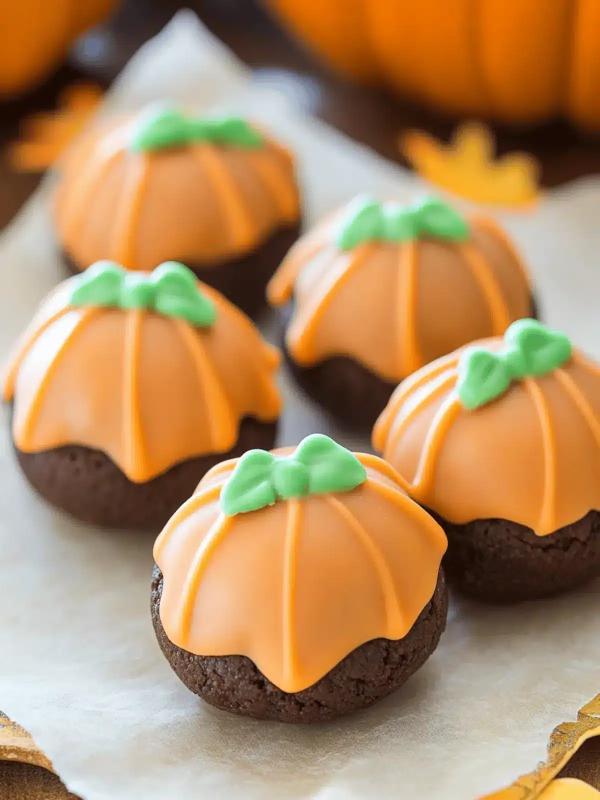 Pumpkin Oreo Balls