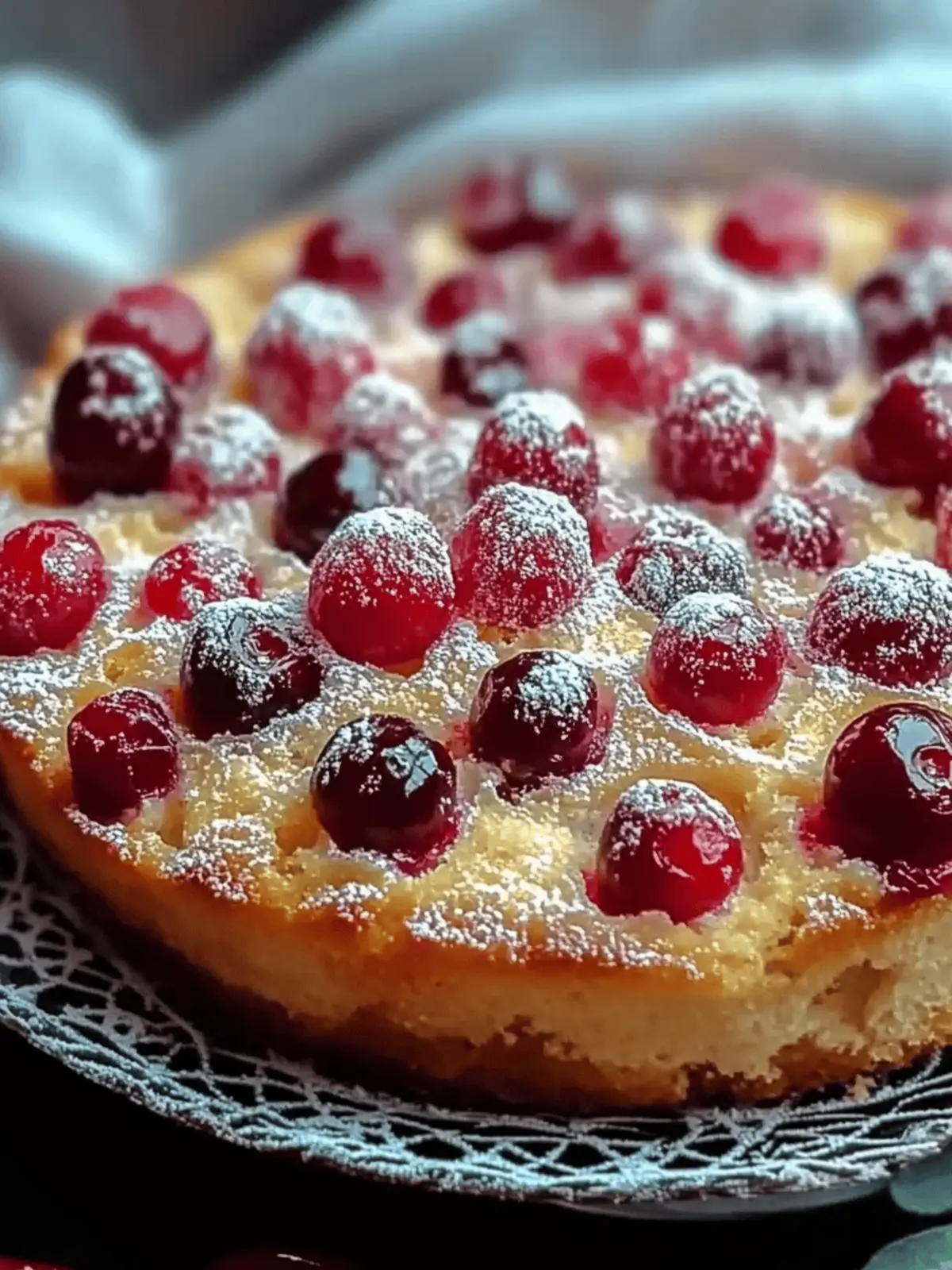 Cranberry Orange Breakfast Cake Recipe for a Bright Morning Start 4 Cranberry Orange Breakfast Cake Recipe