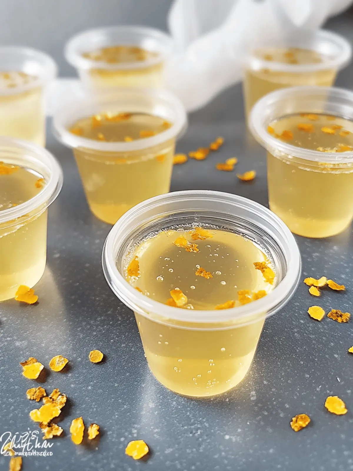 Champagne Jello Shots