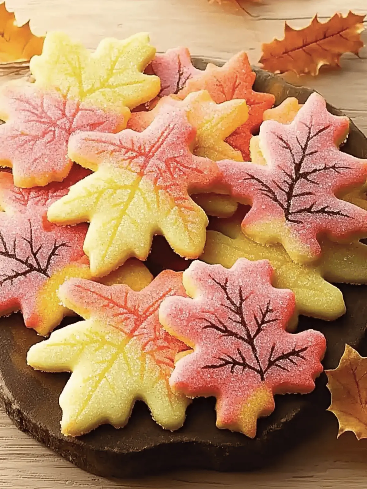 Fall Leaves Sugar Cookies