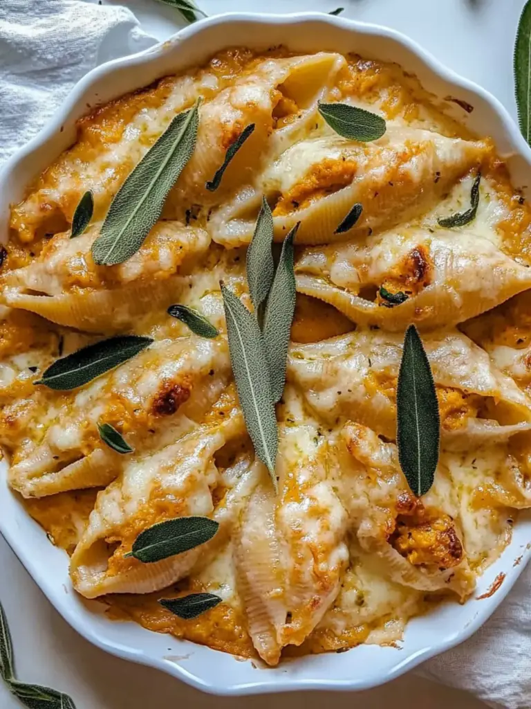 Pumpkin & Gouda Stuffed Shells