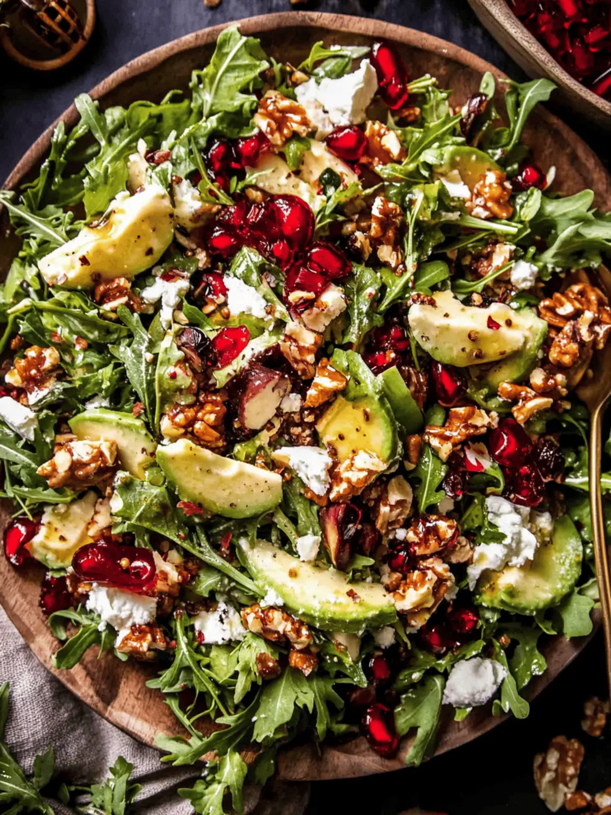 Delicious Christmas Salad with Honey Mustard Dressing Delight 2 Christmas Salad with Honey Mustard Dressing.