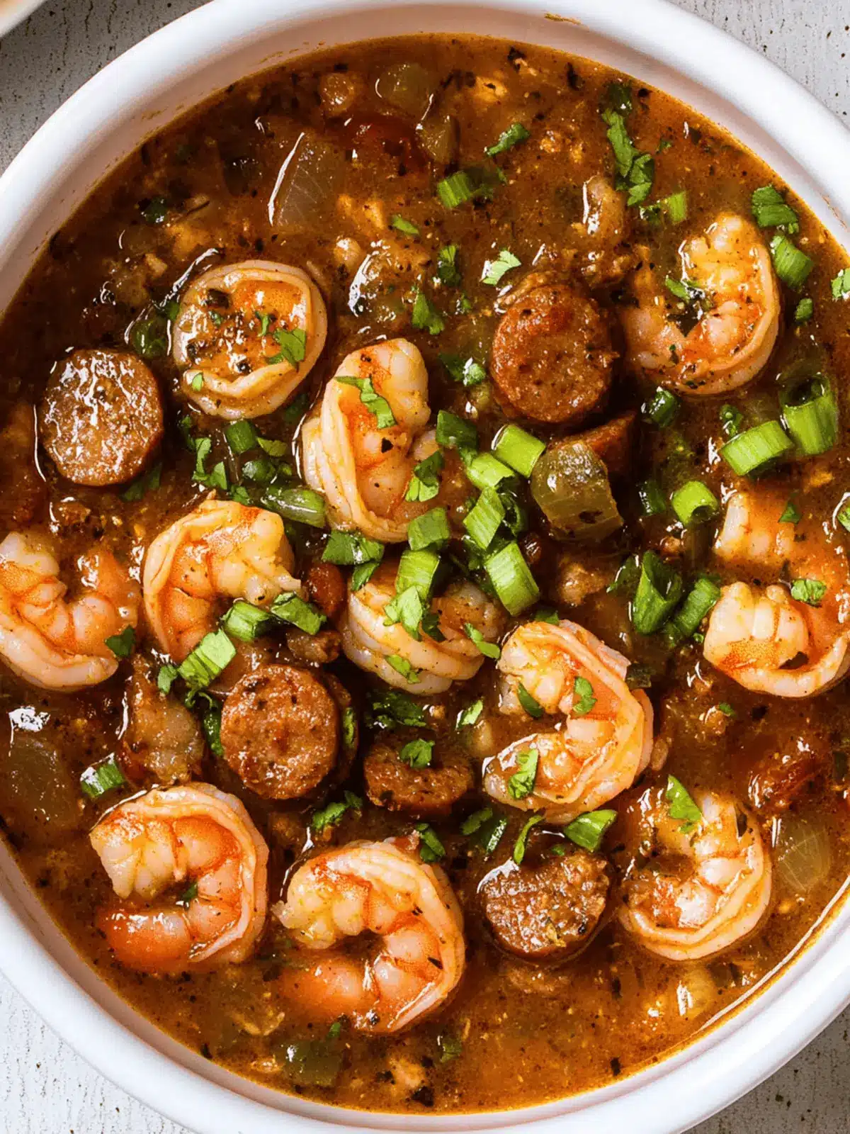 Savory Shrimp & Sausage Gumbo: A Heartwarming Southern Classic 5 Shrimp & Sausage Gumbo