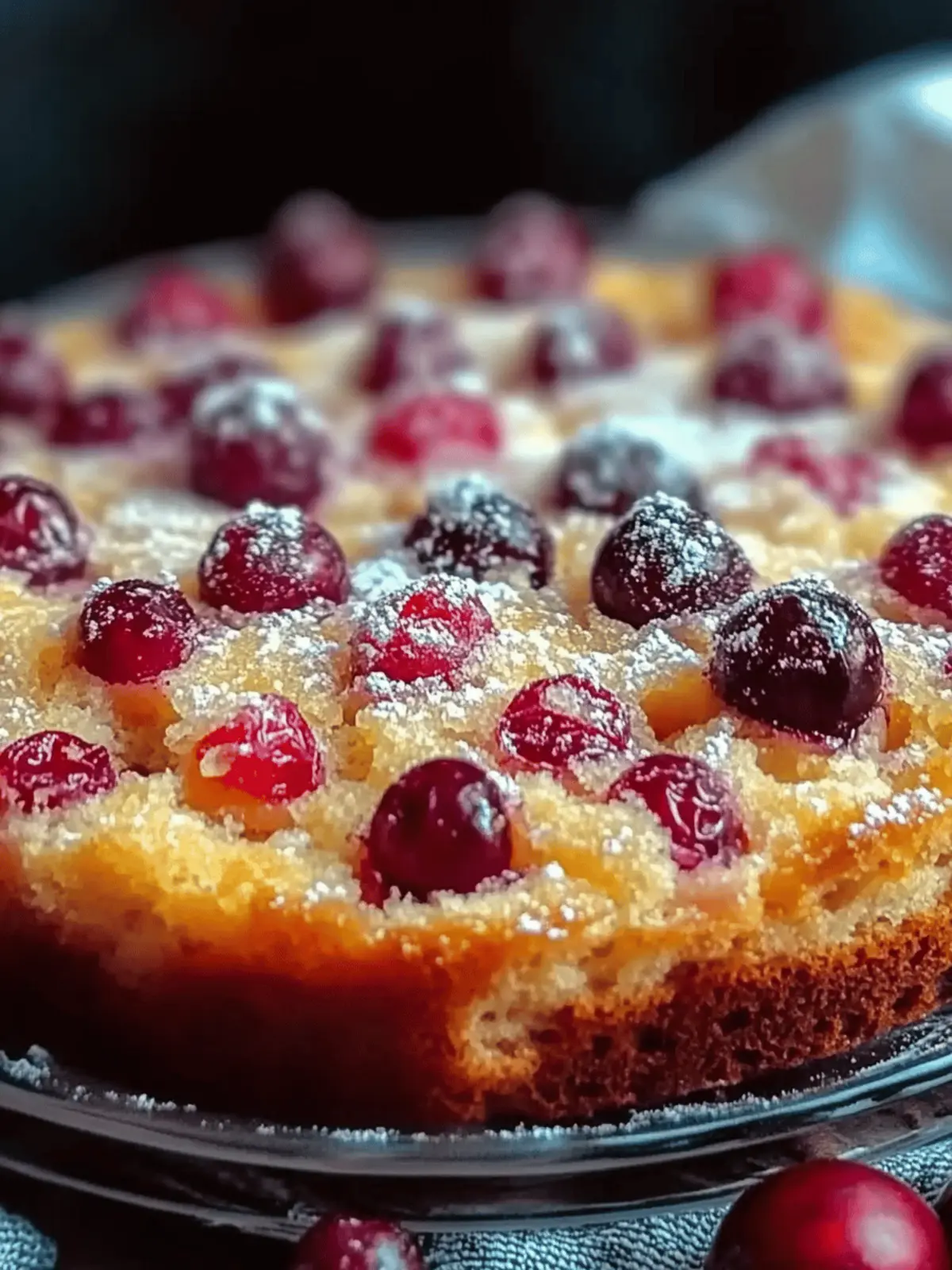 Cranberry Orange Breakfast Cake Recipe for a Bright Morning Start 2 Cranberry Orange Breakfast Cake Recipe