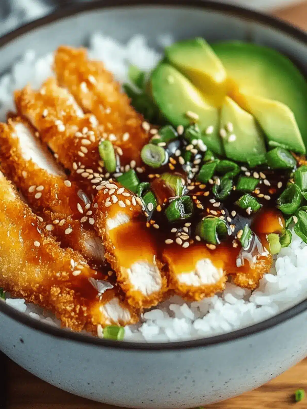 Crispy Chicken Katsu Bowls: A Flavor-Packed Dinner Delight 2 Chicken Katsu Bowls