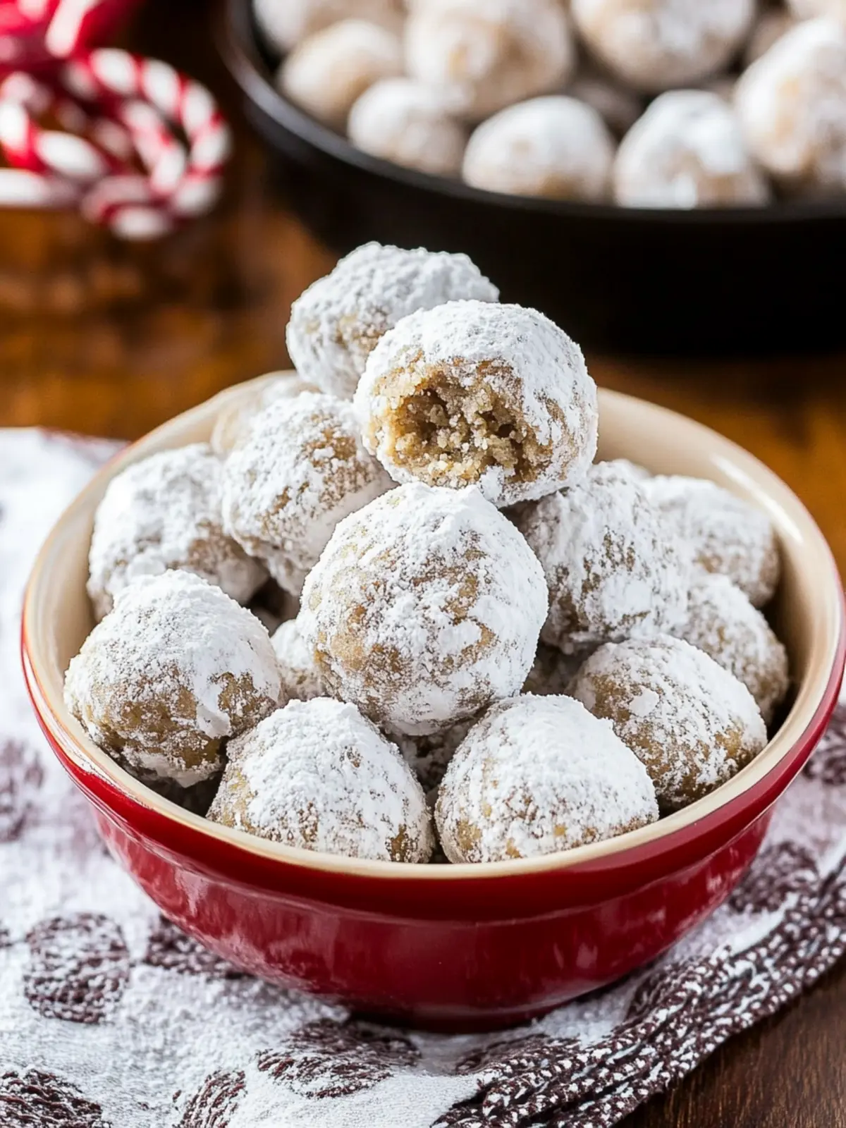 Gingerbread Snowballs