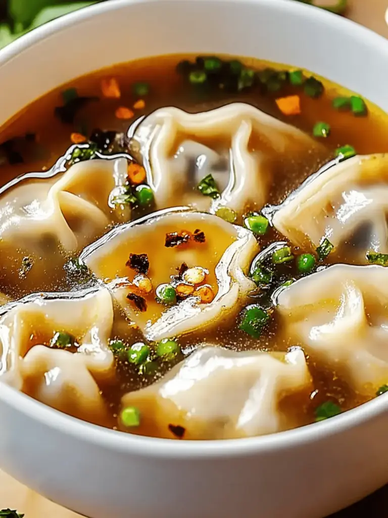 Potsticker Soup