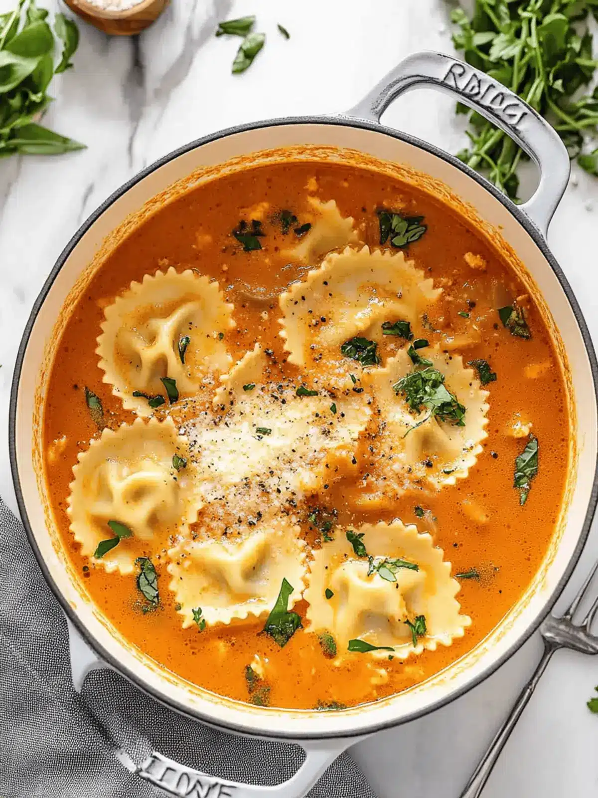 Easy One Pot Ravioli Soup You’ll Crave Every Weeknight 5 Easy One Pot Ravioli Soup