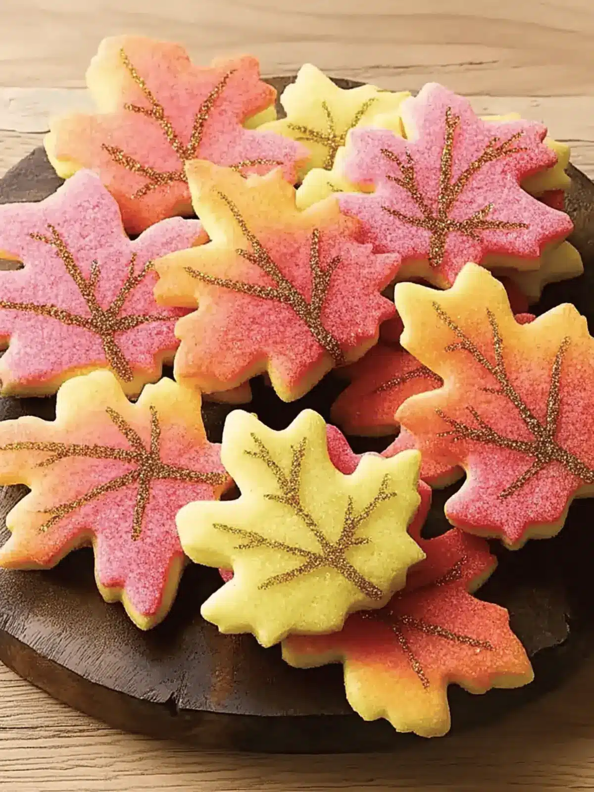 Fall Leaves Sugar Cookies