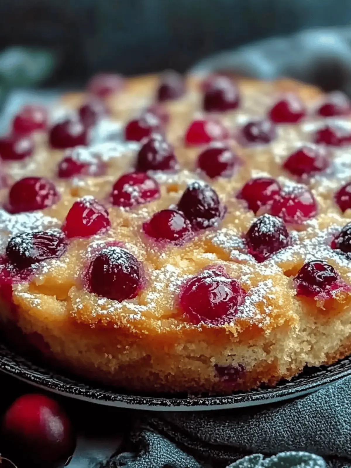 Cranberry Orange Breakfast Cake Recipe for a Bright Morning Start 5 Cranberry Orange Breakfast Cake Recipe