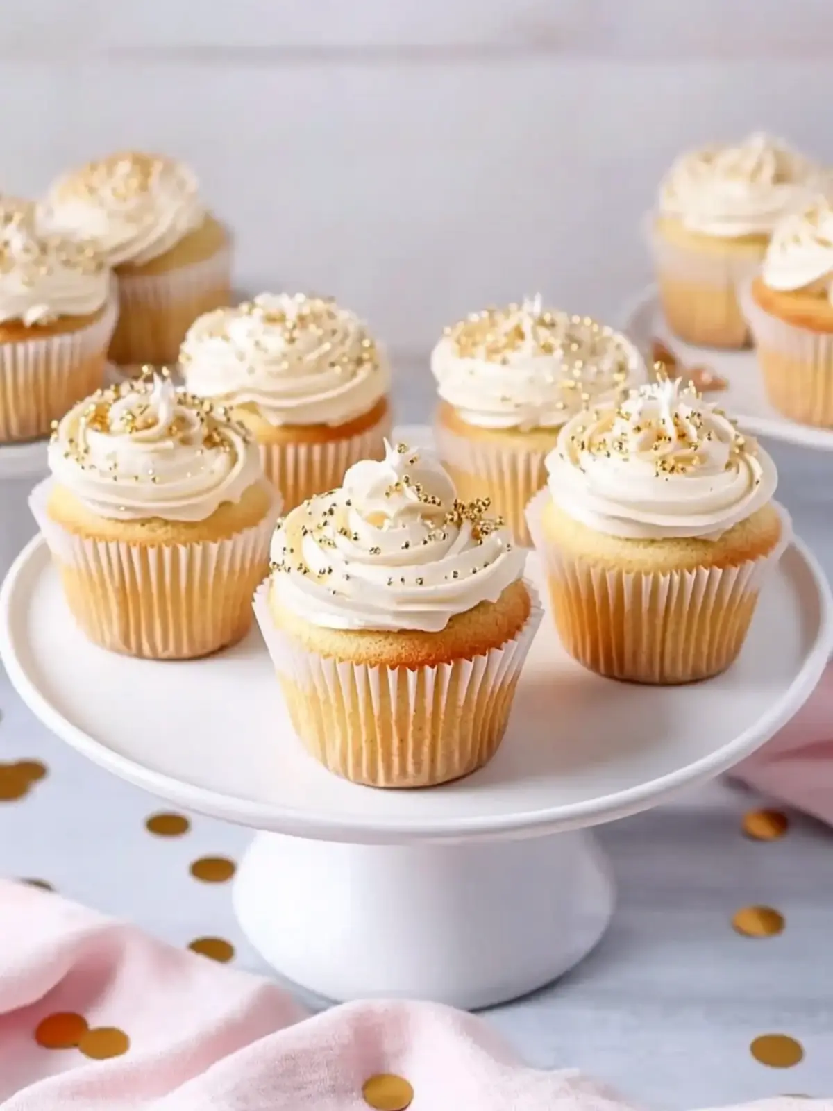 Bubbly Champagne Cupcakes: Celebrate with Sweet Luxury 4 Bubbly Champagne Cupcakes