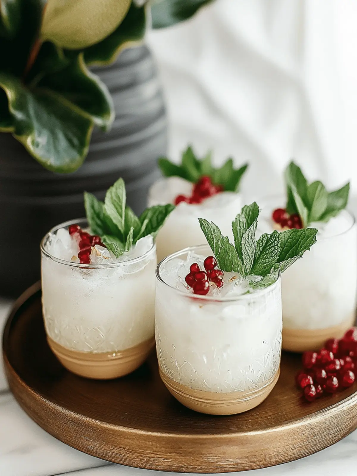 Refresh with White Christmas Mojitos for Festive Cheer 5 White Christmas Mojitos