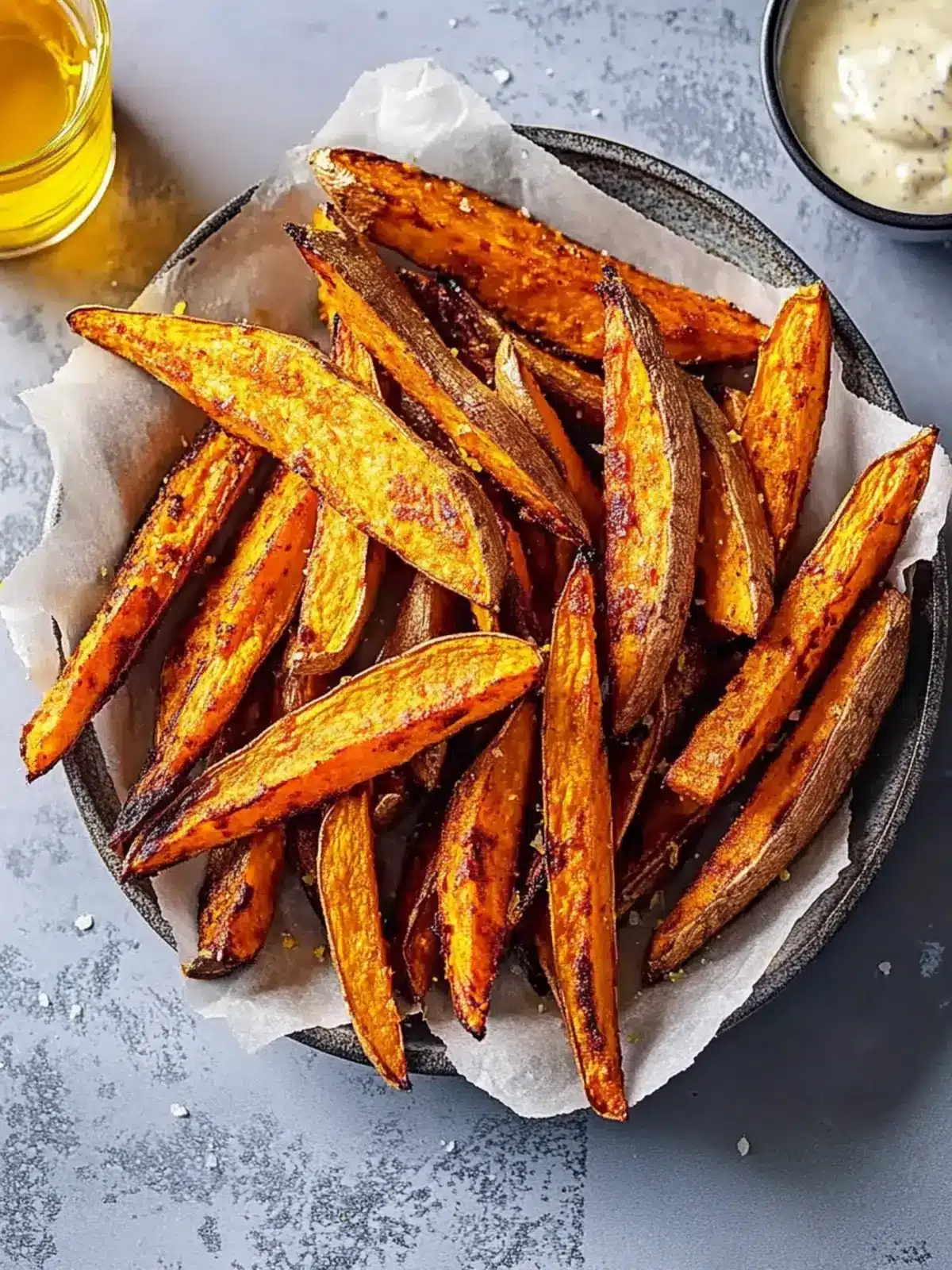 Crispy Sweet Potato Oven Fries for a Healthy Snack Attack 5 Sweet Potato Oven Fries