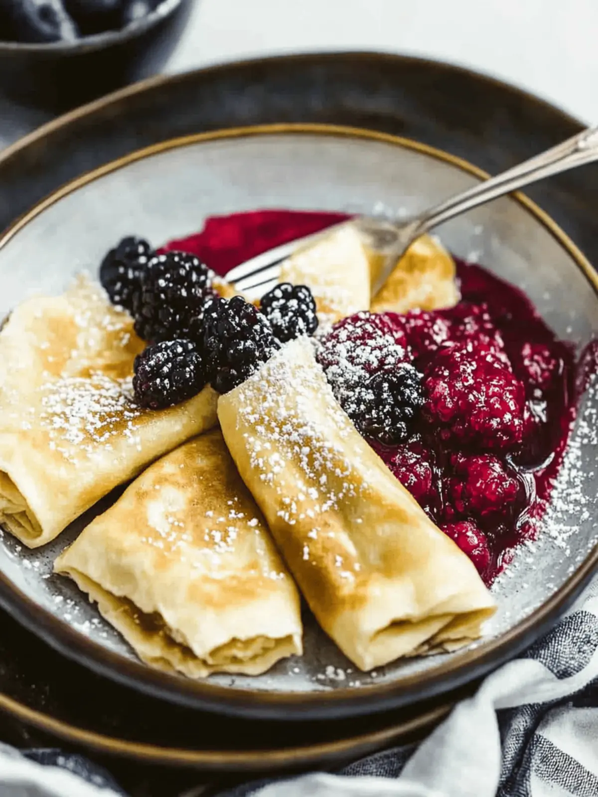 Delicious Blintzes with Homemade Cherry Sauce You’ll Love 5 Blintzes