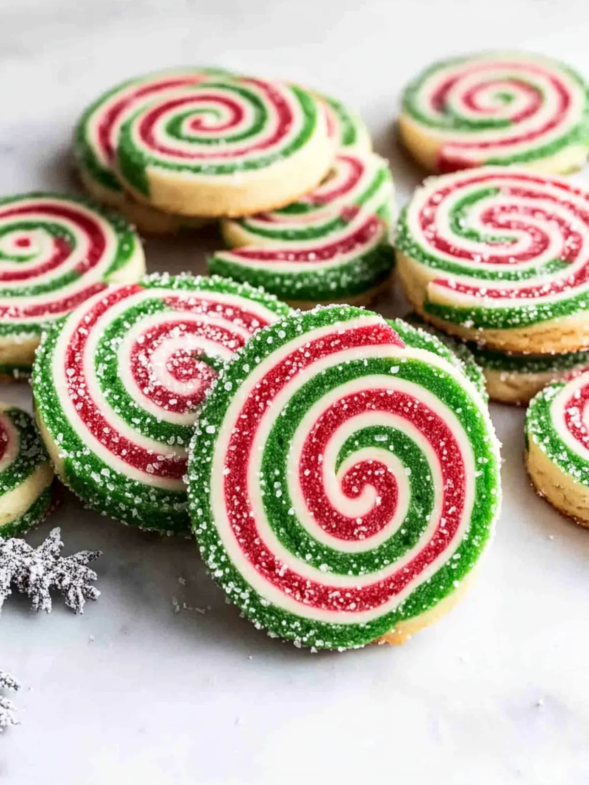 Christmas Pinwheel Cookies