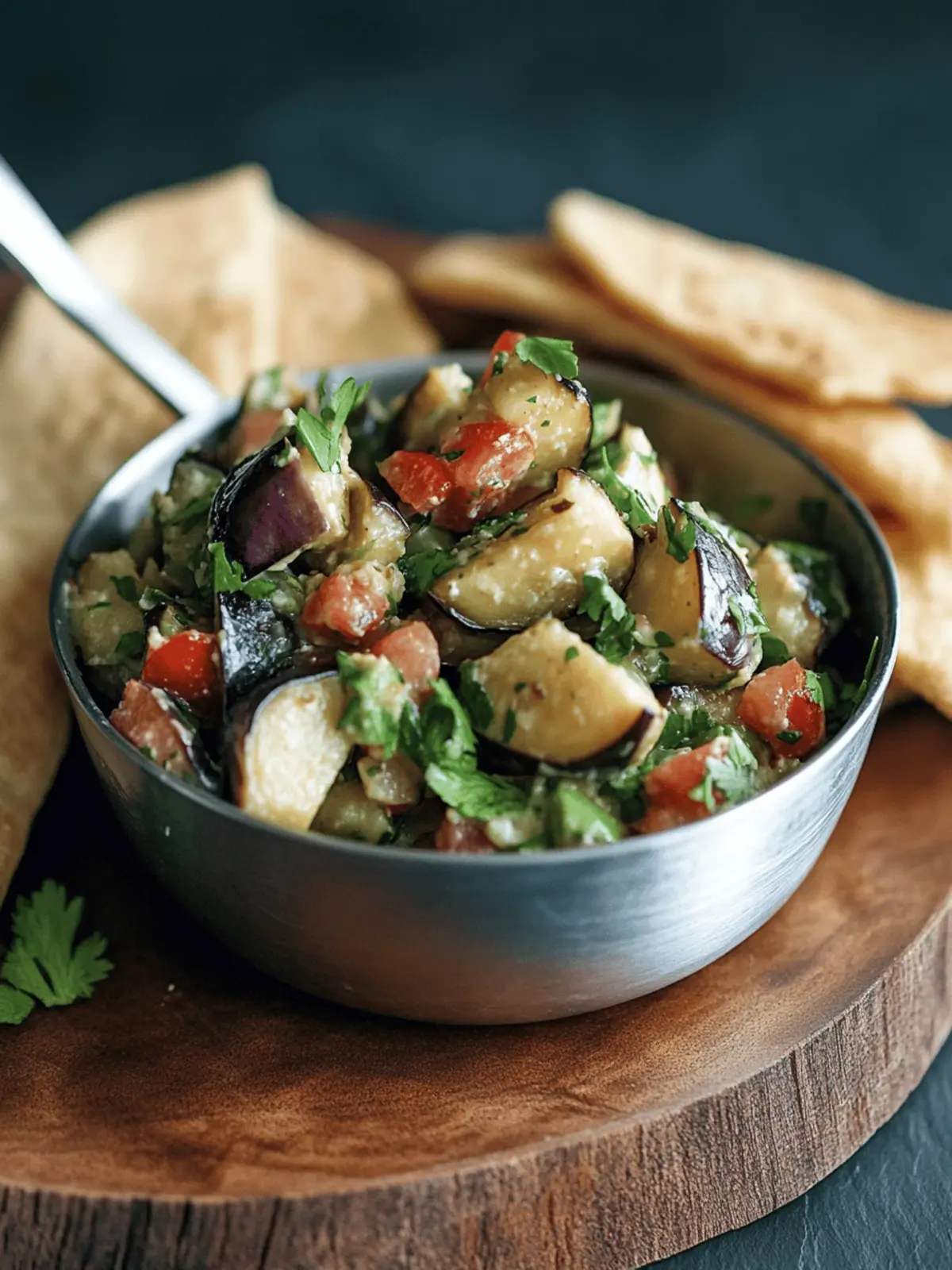 Sephardic Eggplant Salad: Your New Favorite Mediterranean Appetizer 3 Sephardic Eggplant Salad