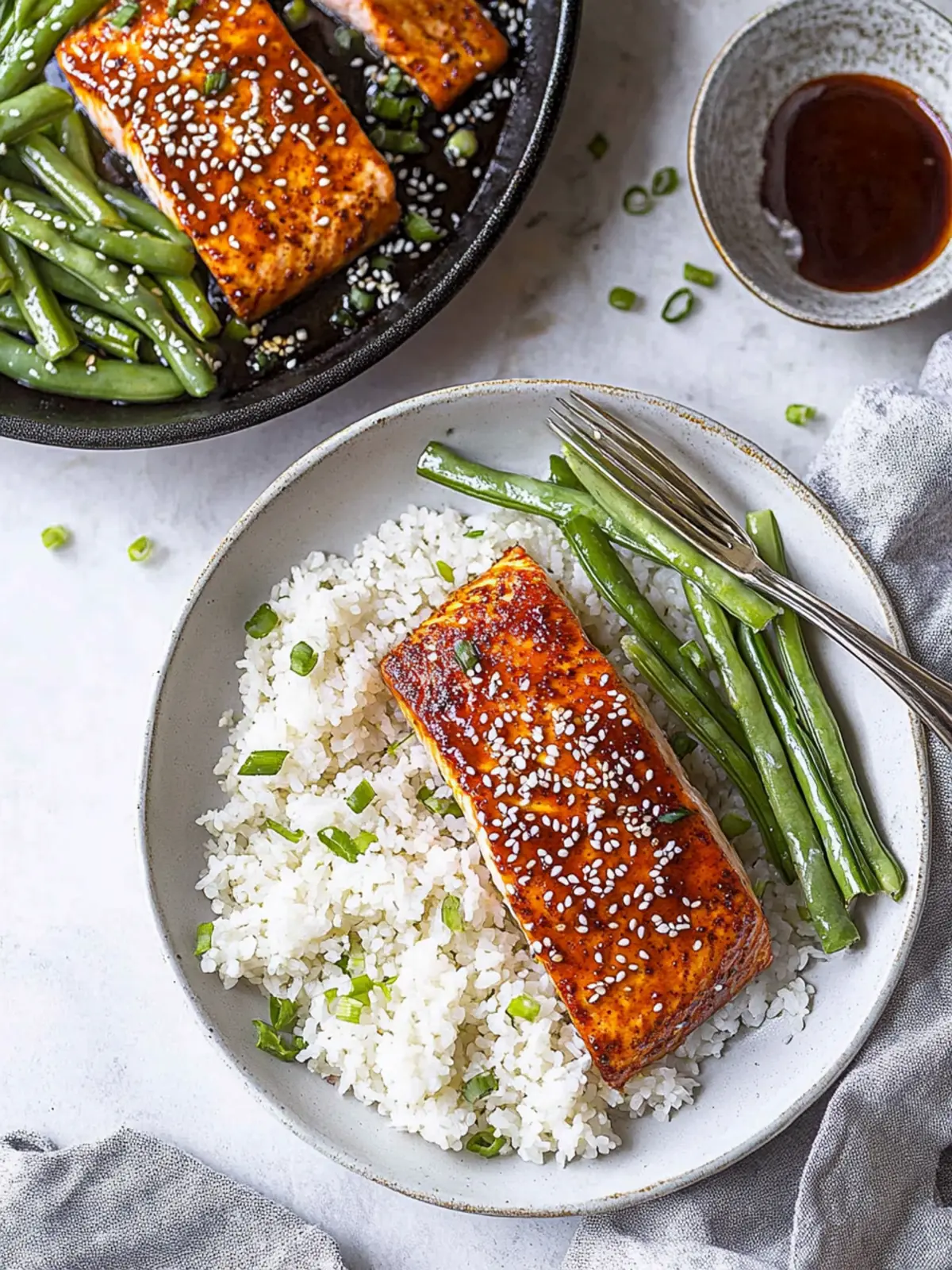 Gochujang Salmon: Sweet & Spicy Delight Ready in 30 Minutes 2 Korean Gochujang Salmon