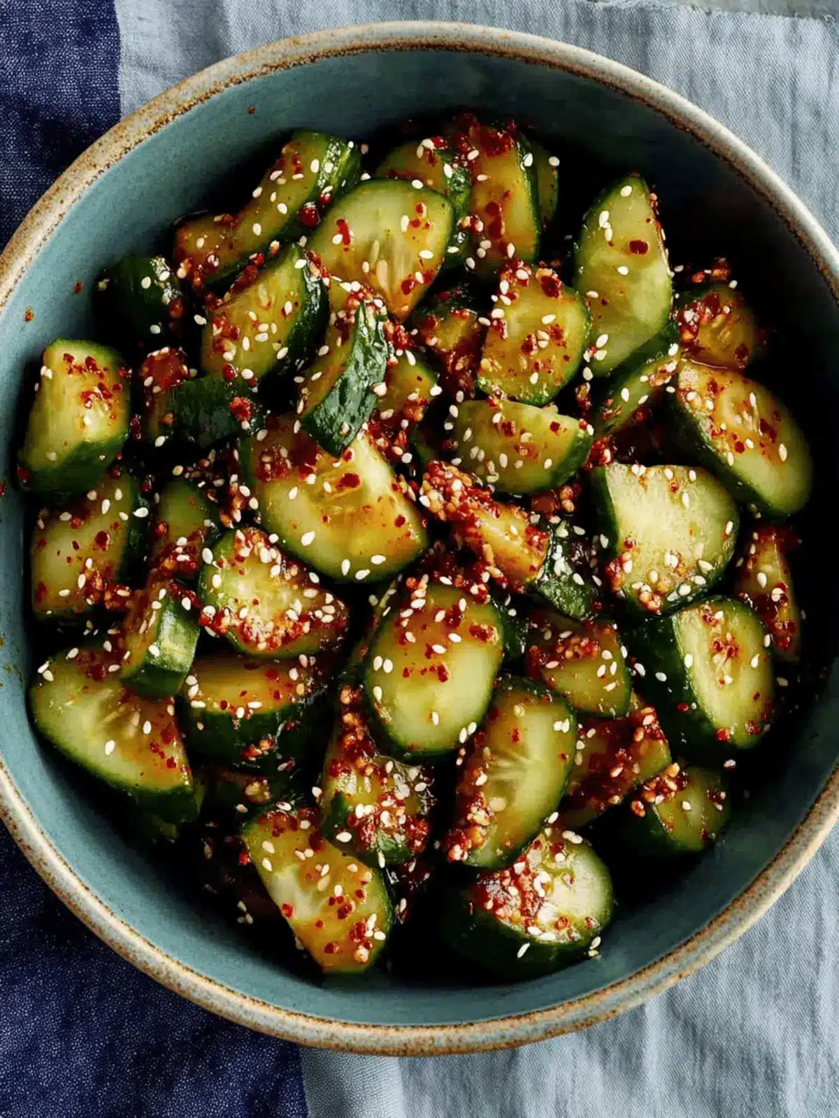 Zesty Spicy Korean Cucumber Salad That Dances on Your Taste Buds 2 Spicy Korean Cucumber Salad