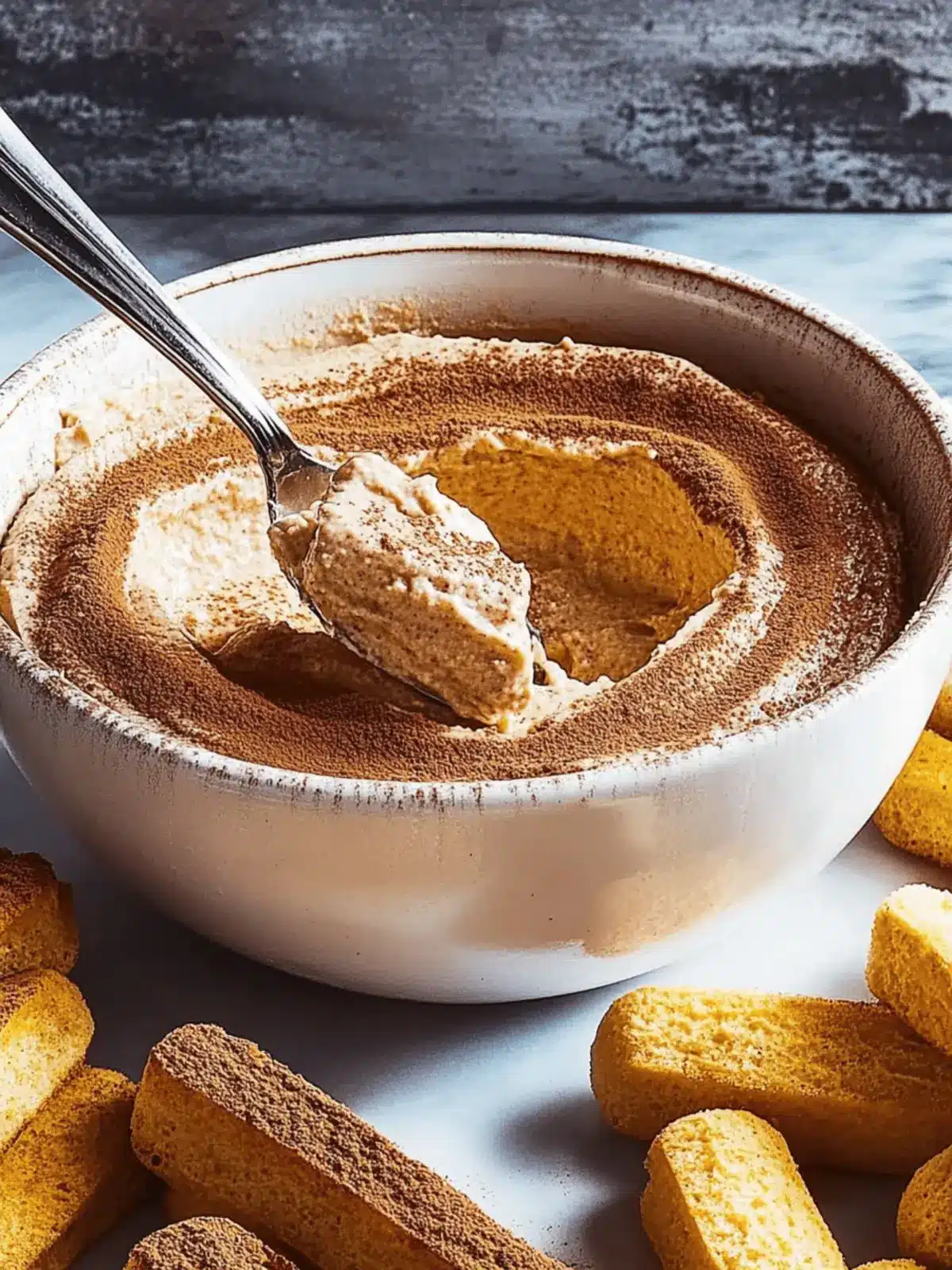 Creamy Tiramisu Dip: Whip Up a Festive Treat in 10 Minutes 4 Tiramisu Dip