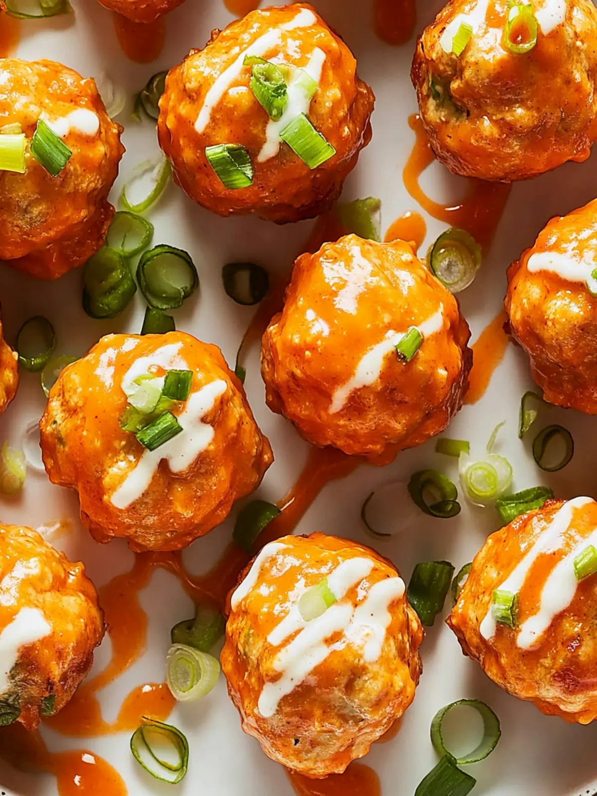 Buffalo Chicken Meatballs: Your New Favorite Game Day Snack 4 Buffalo Chicken Meatballs