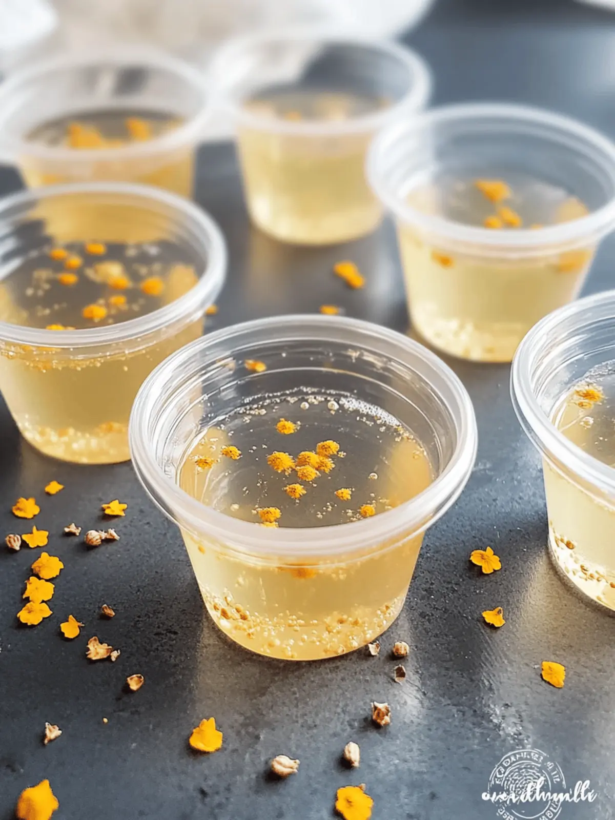 Champagne Jello Shots