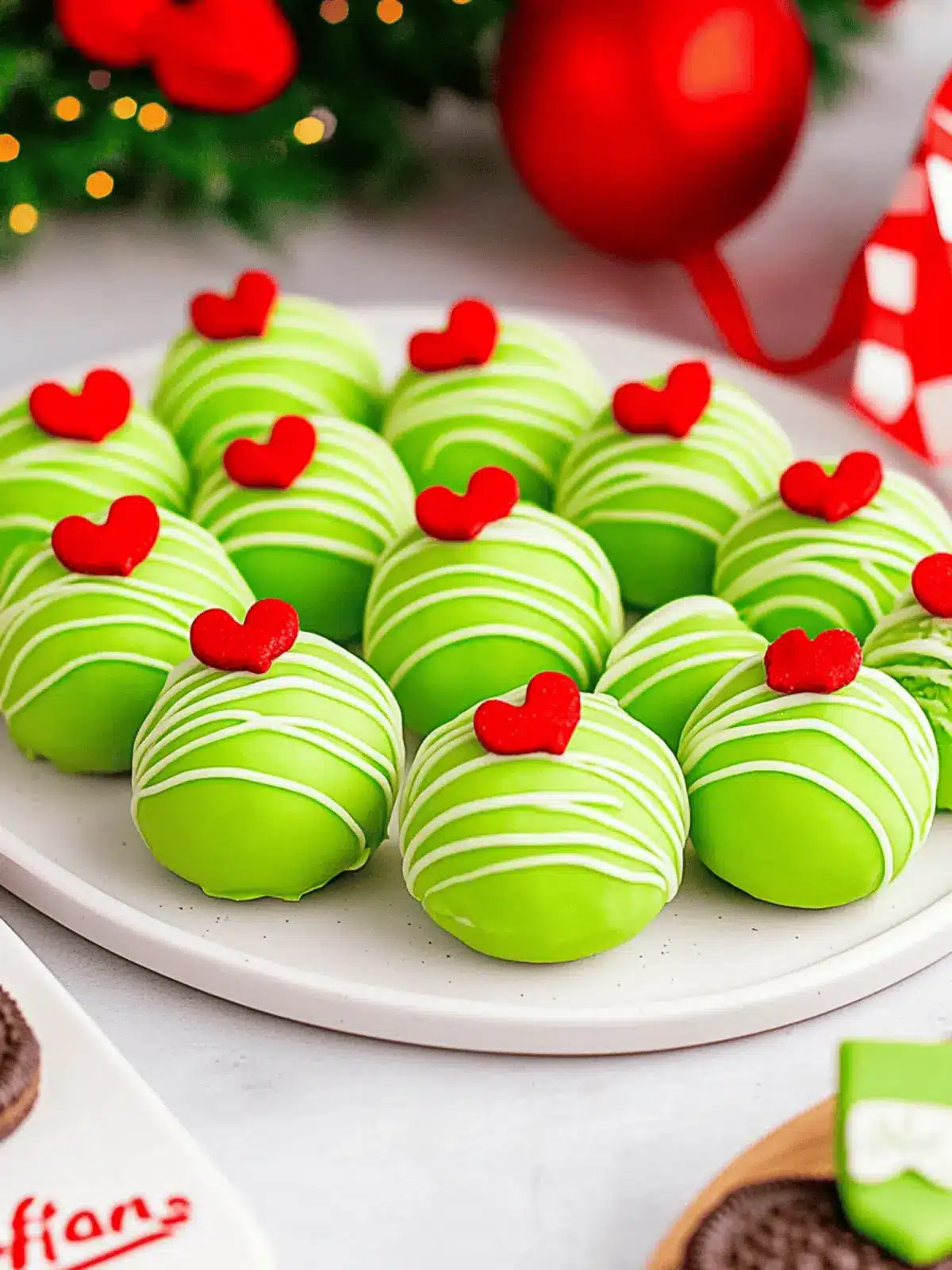 Grinch Oreo Balls: Festive No-Bake Treats Everyone Will Love 4 Grinch Oreo Balls