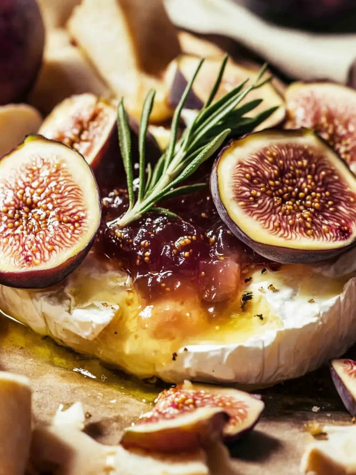 Baked Brie Fig Jam