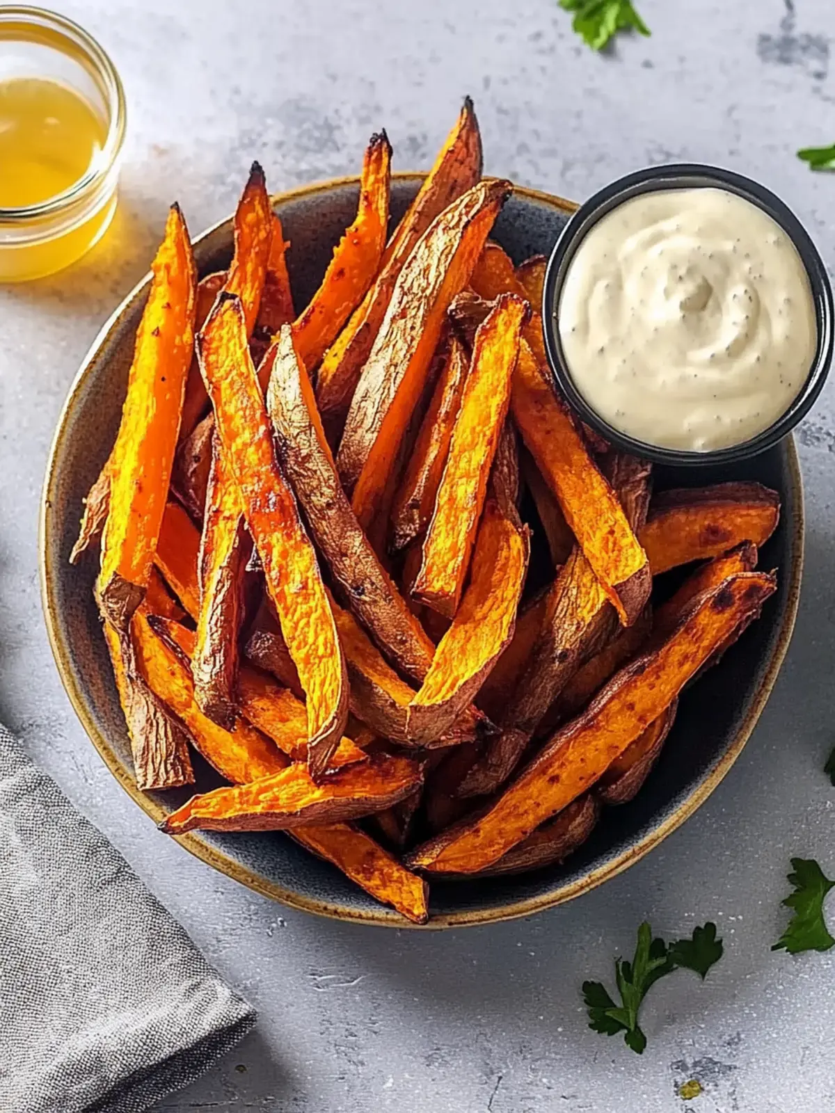 Crispy Sweet Potato Oven Fries for a Healthy Snack Attack 4 Sweet Potato Oven Fries