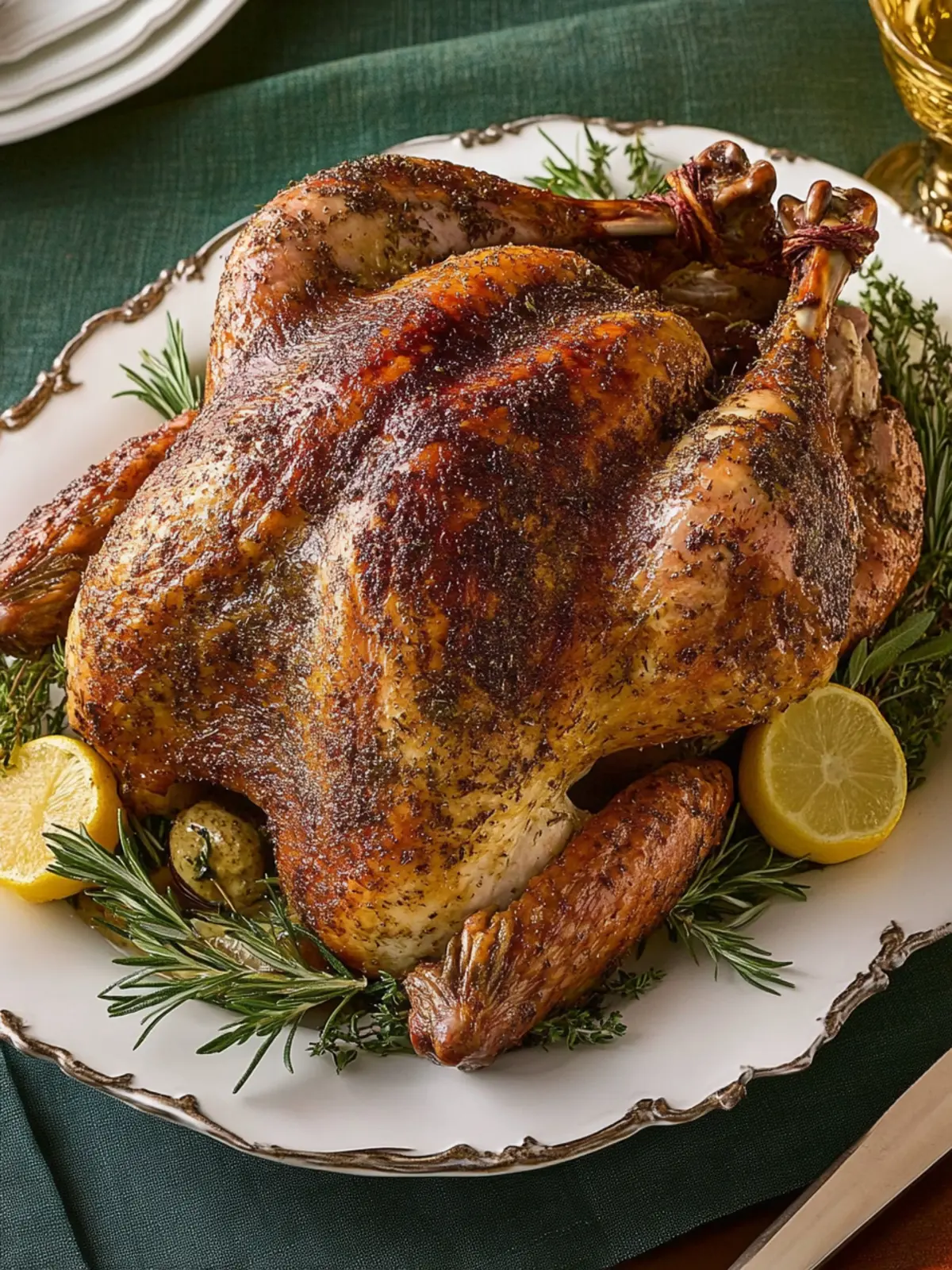 Irresistible Herb Mayonnaise Roast Turkey for Juicy Perfection 4 Herb Mayonnaise Roast Turkey