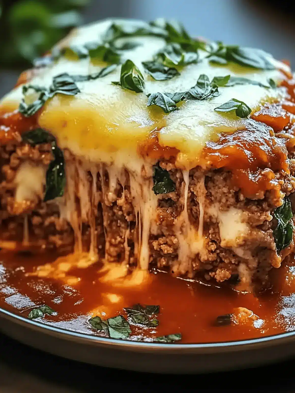 Cheesy Stuffed Italian Meatloaf That's Perfect for Family Dinners 5 Cheesy Stuffed Italian Meatloaf