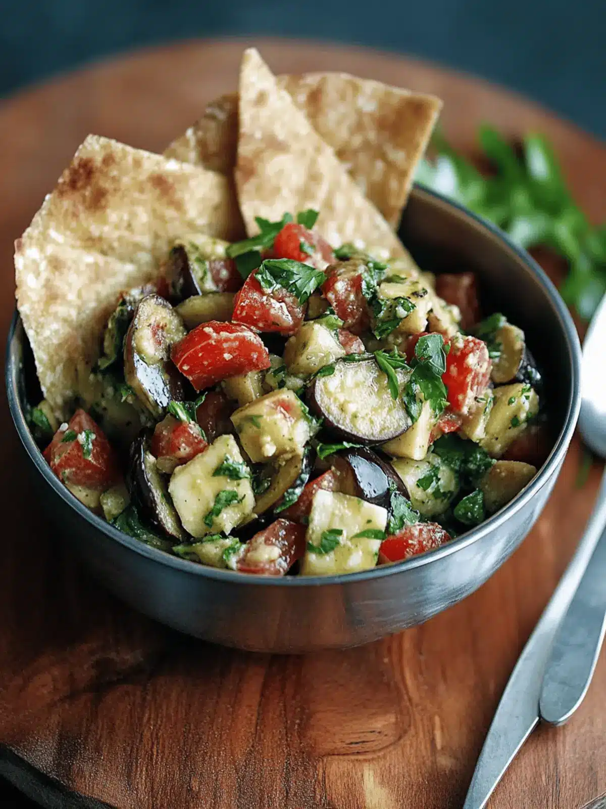 Sephardic Eggplant Salad: Your New Favorite Mediterranean Appetizer 5 Sephardic Eggplant Salad
