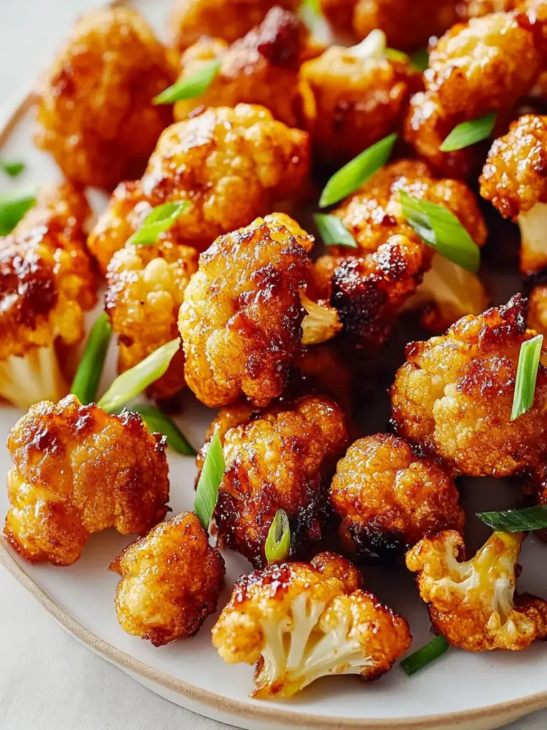 Honey-Garlic Cauliflower