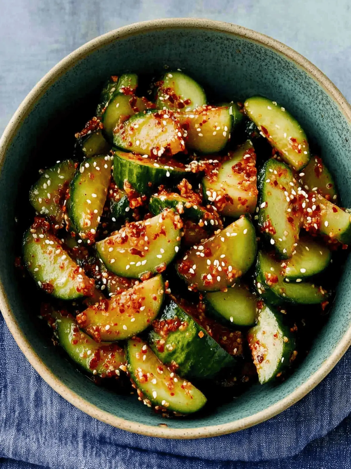Zesty Spicy Korean Cucumber Salad That Dances on Your Taste Buds 4 Spicy Korean Cucumber Salad