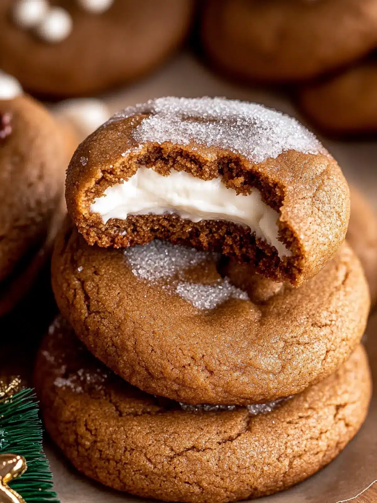 Gingerbread Cheesecake Cookies: Your New Holiday Favorite 5 Gingerbread Cheesecake Cookies