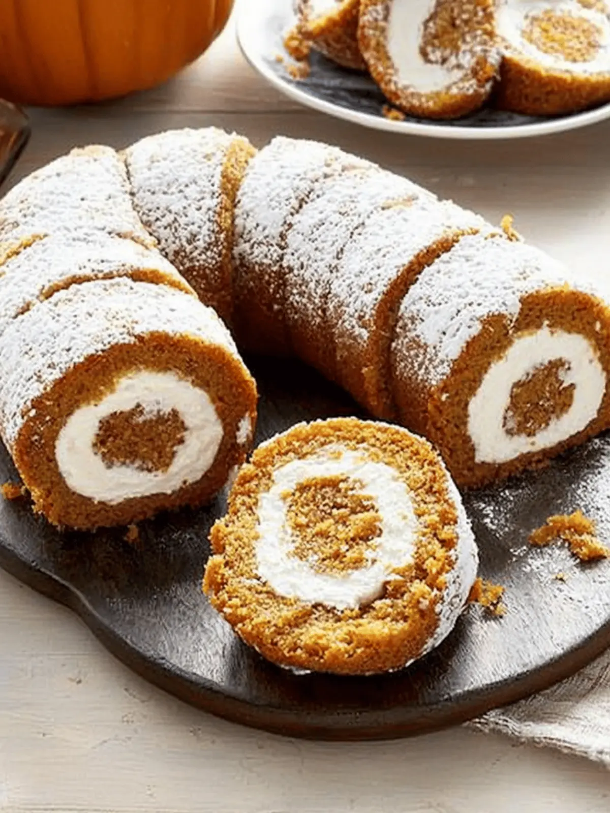 Irresistible Pumpkin Roll with Cream Cheese Filling Delight 2 Pumpkin Roll