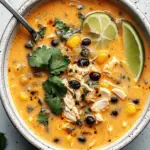 Chicken, Poblano, and Black Bean Soup