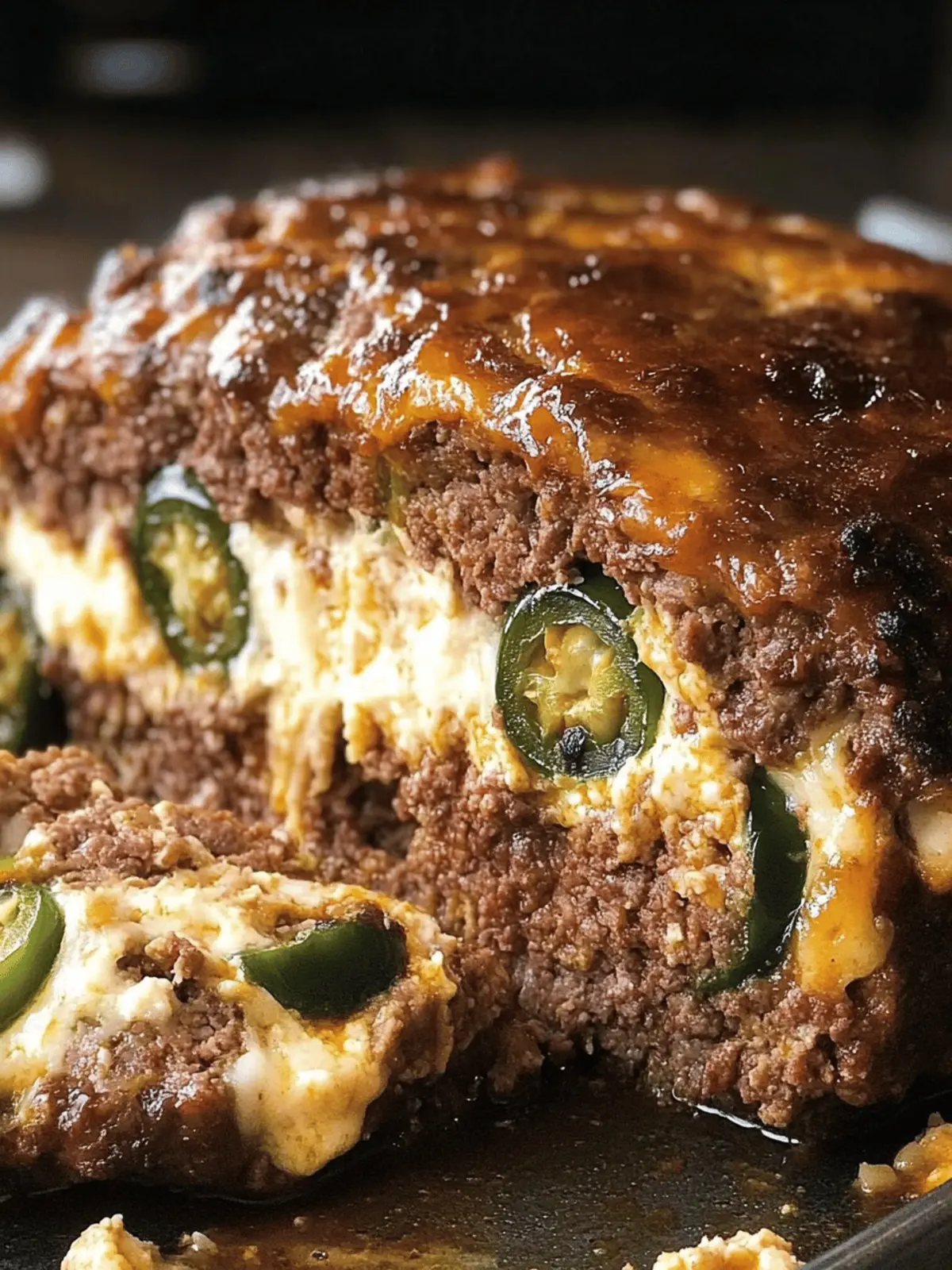 Delicious Spicy Jalapeño Popper Stuffed Meatloaf You’ll Love 2 Spicy Jalapeño Popper Stuffed Meatloaf