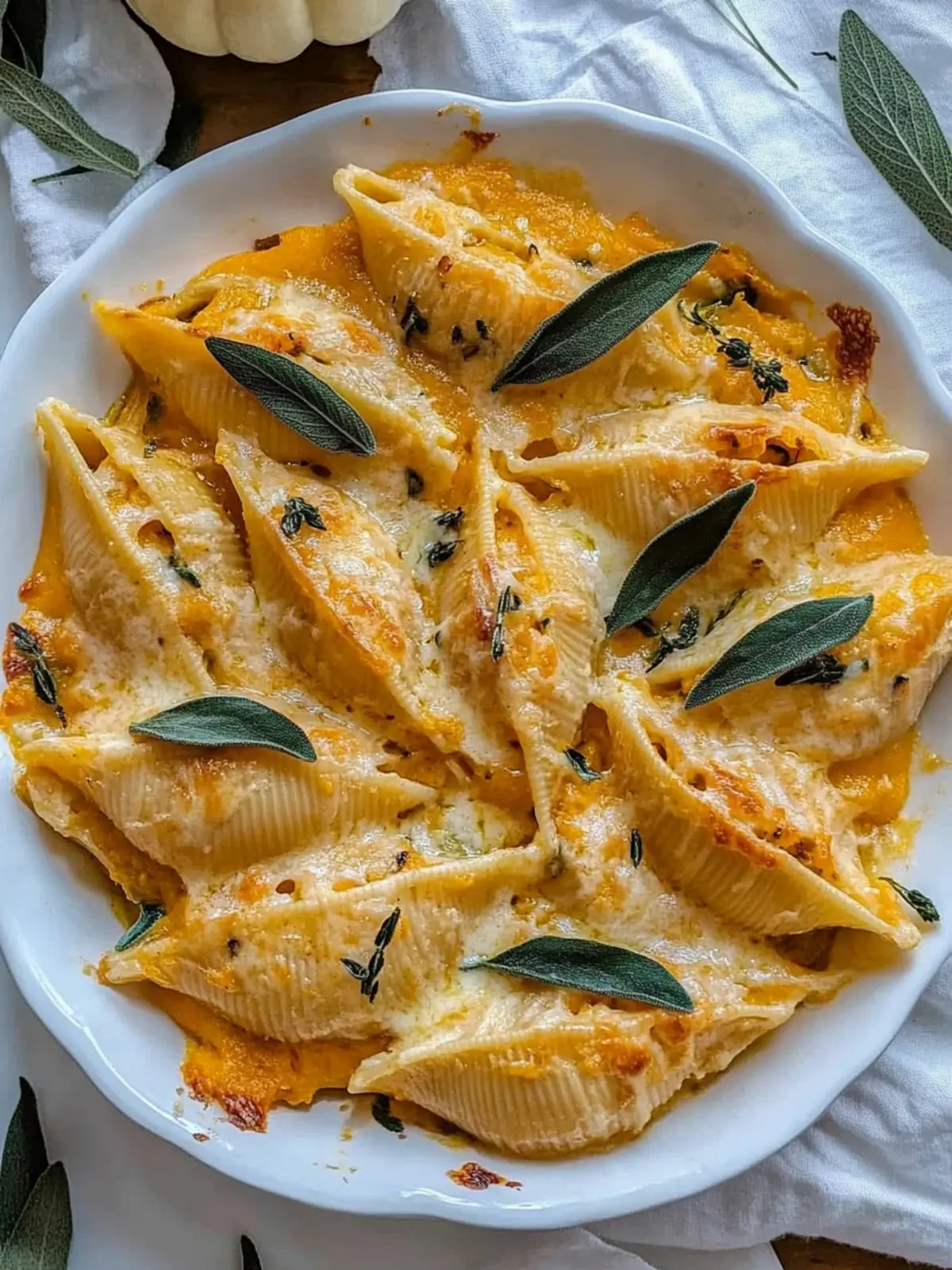 Delightful Pumpkin & Gouda Stuffed Shells for Cozy Nights 2 Pumpkin & Gouda Stuffed Shells