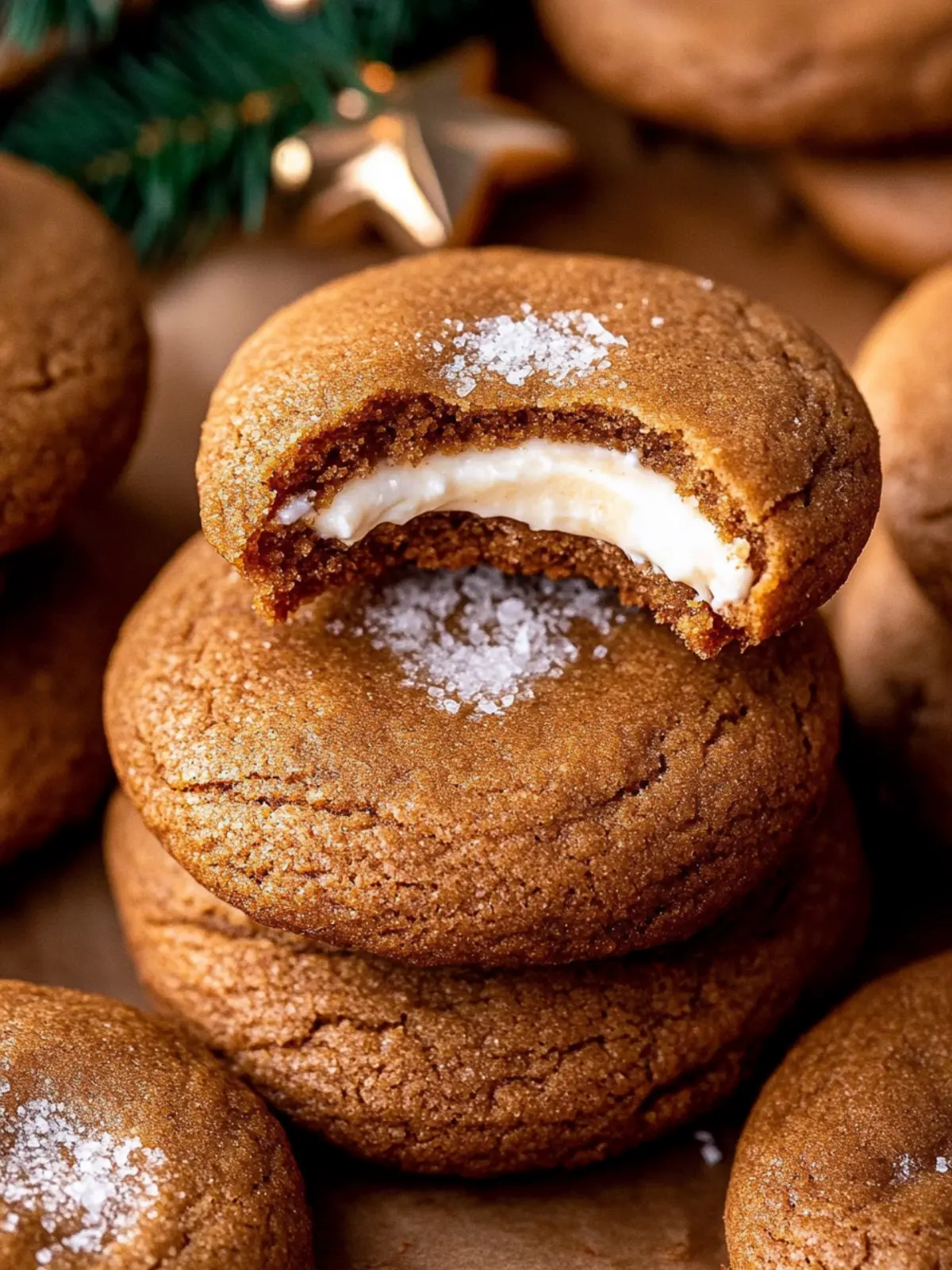 Gingerbread Cheesecake Cookies: Your New Holiday Favorite 4 Gingerbread Cheesecake Cookies