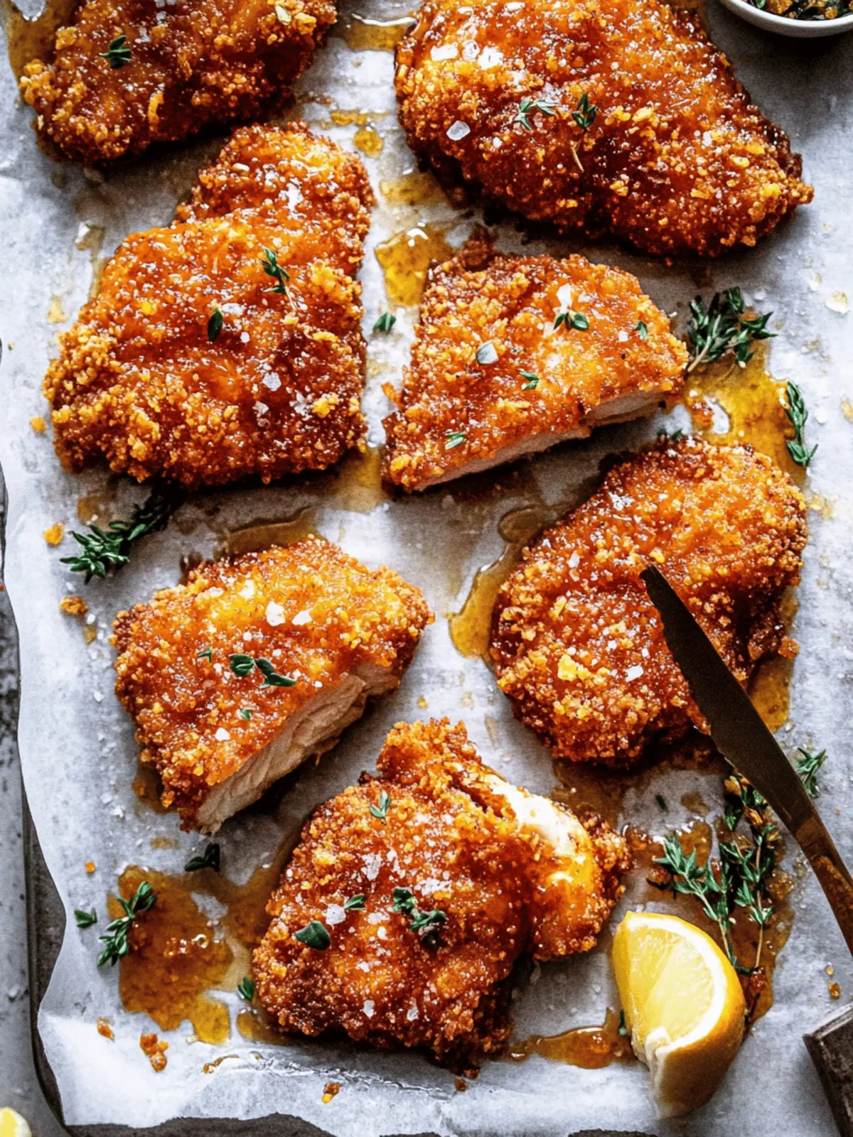 Baked Crunchy Hot Honey Chicken: A Sweet and Spicy Delight 4 Baked Crunchy Hot Honey Chicken