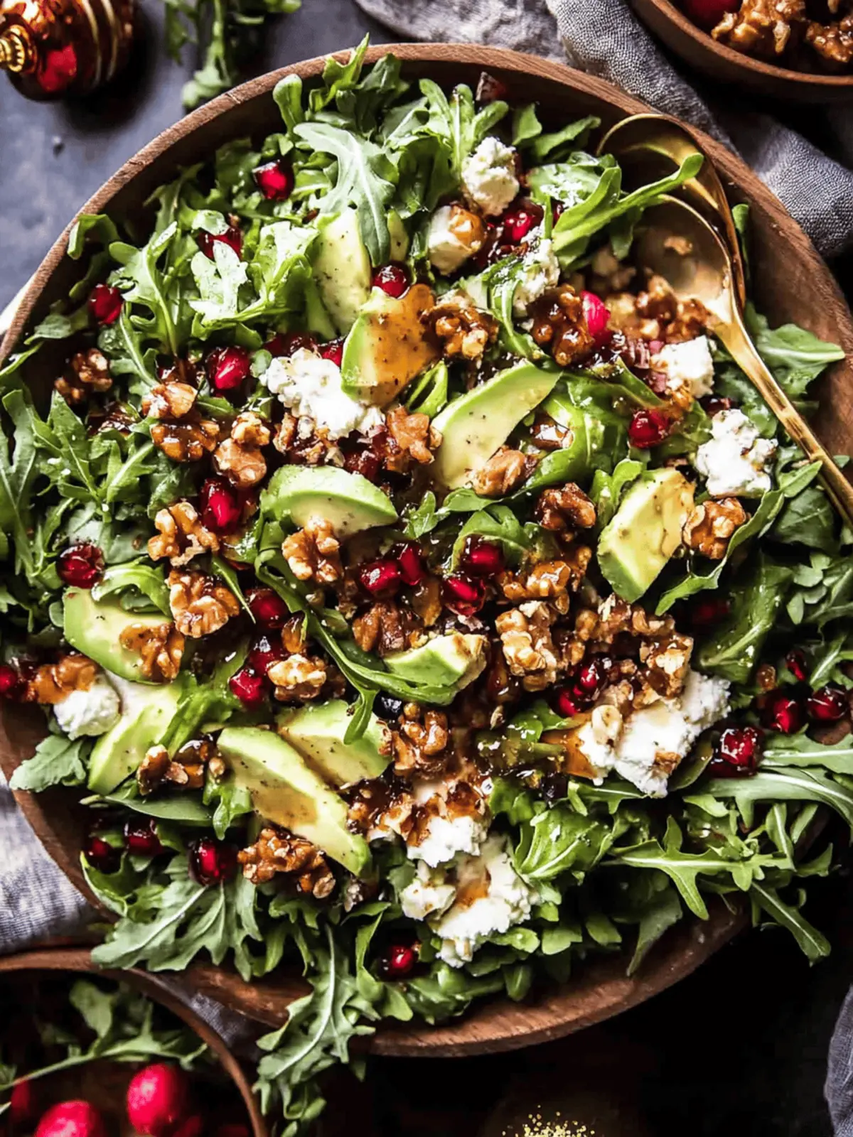 Delicious Christmas Salad with Honey Mustard Dressing Delight 4 Christmas Salad with Honey Mustard Dressing.