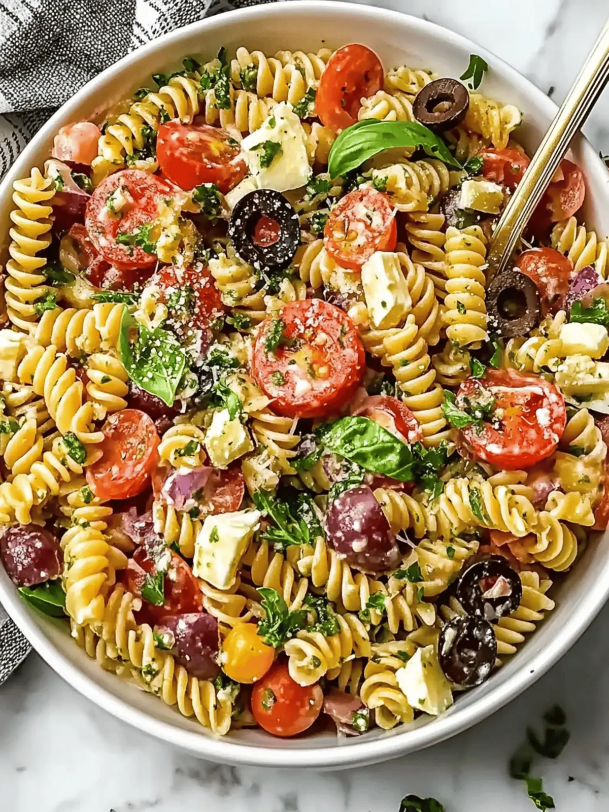 Quick Italian Pasta Salad That'll Wow Your Taste Buds 4 Quick Italian Pasta Salad