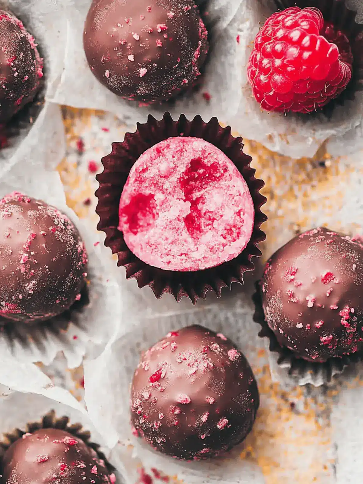Decadent Raspberry Truffles You Can Make at Home Today 4 Raspberry Truffles