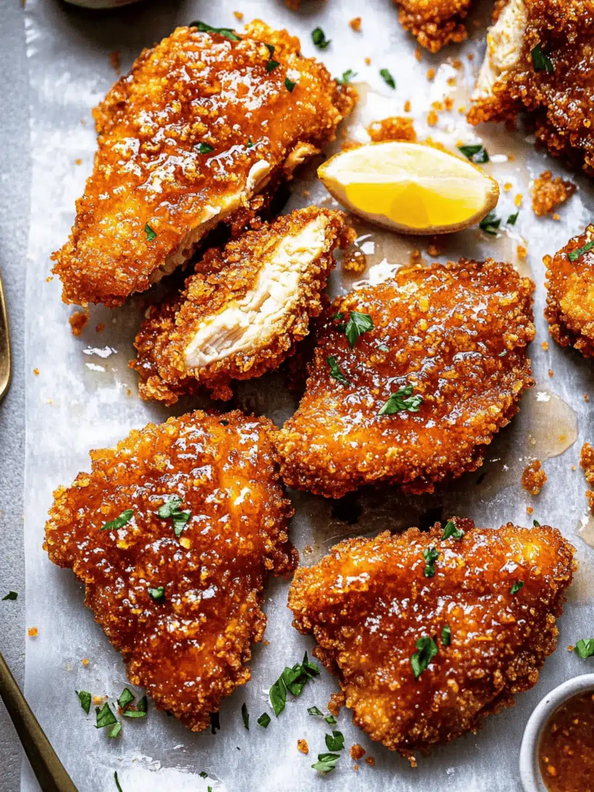 Baked Crunchy Hot Honey Chicken: A Sweet and Spicy Delight 5 Baked Crunchy Hot Honey Chicken
