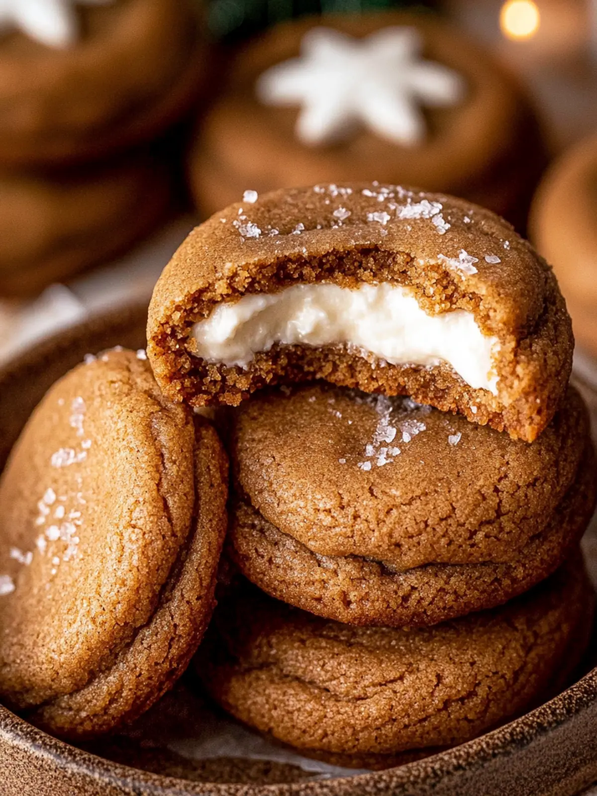 Gingerbread Cheesecake Cookies: Your New Holiday Favorite 2 Gingerbread Cheesecake Cookies