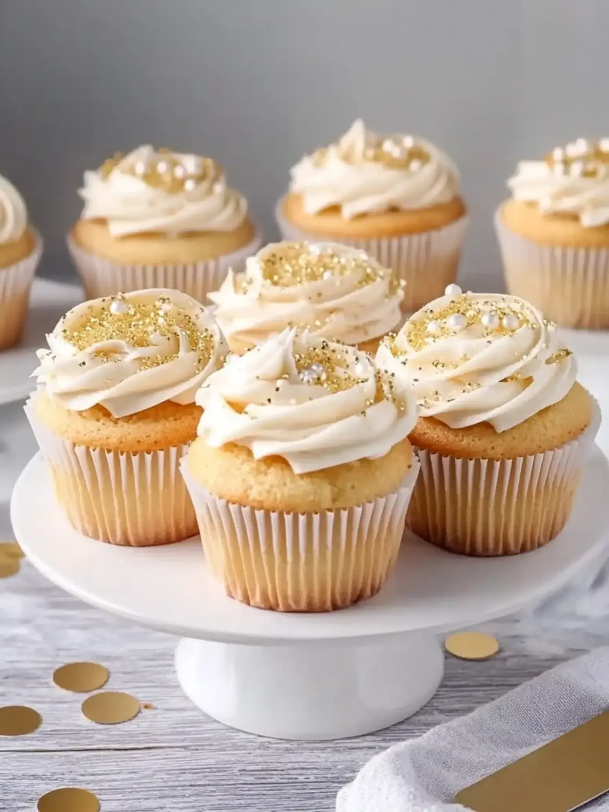 Bubbly Champagne Cupcakes: Celebrate with Sweet Luxury 2 Bubbly Champagne Cupcakes