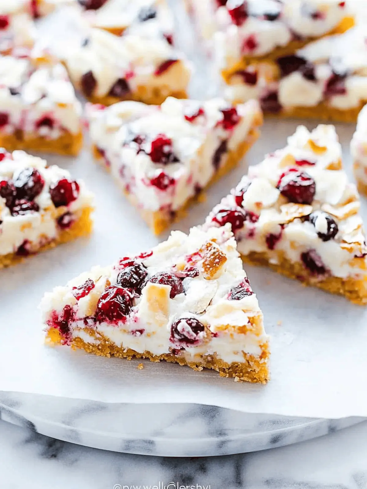 Decadent Cranberry Bliss Bars with Velvety White Chocolate 2 Cranberry Bliss Bars