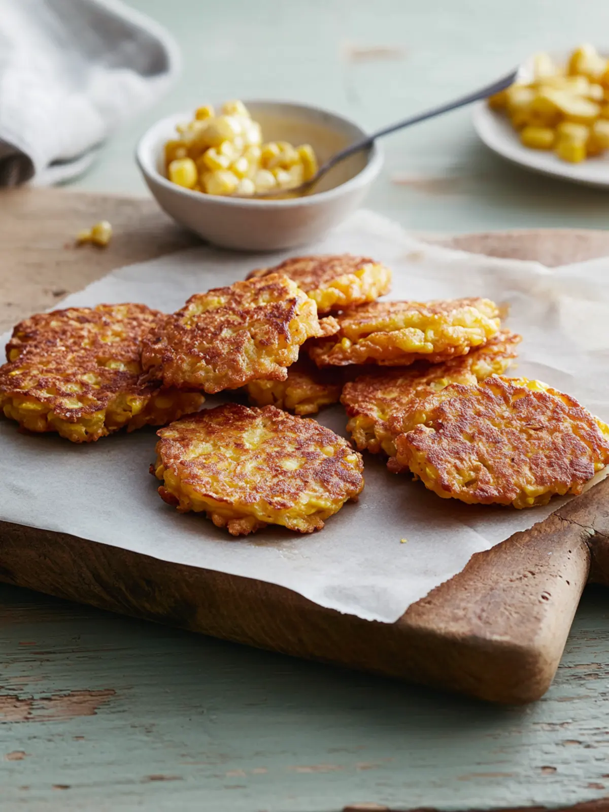 Sweetcorn fritters